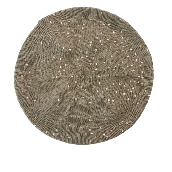 CALVIN KLEIN Beret with sequence 1064 A2KH1328 in Taupe